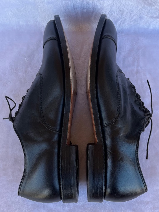 Allen Edmonds Park Avenue Cap-Toe Black Leather Dress Oxfords Sz 9.5 EEE main image 9